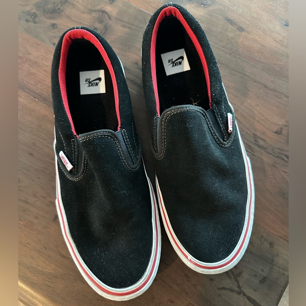 Black vans nike SB 10.5